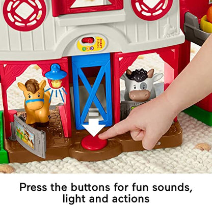 New Fisher-Price Little People Toddler Learning Toy Caring for Animals Farm