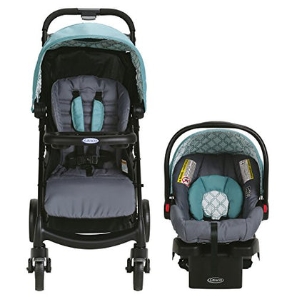 New Graco Verb Travel System with Verb Stroller and SnugRide 30 Infant Car Seat (Merrick)