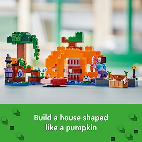 New LEGO Minecraft The Pumpkin Farm 21248 Building Toy