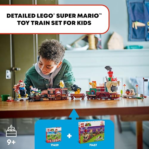 New LEGO Super Mario The Bowser Express Train Toy Playset 71437