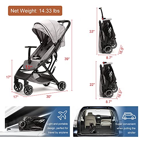 coolkids lightweight travel stroller