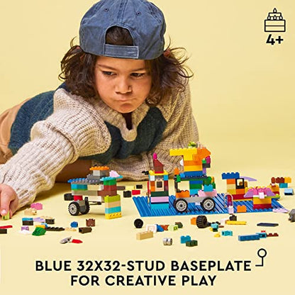 New LEGO Classic Blue Baseplate Square 32x32, 11025