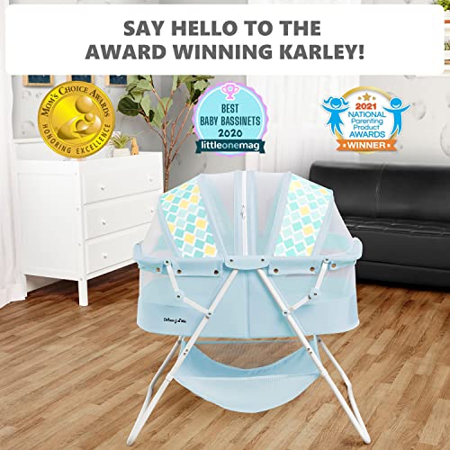 Dream On Me Karley Bassinet (Aqua)