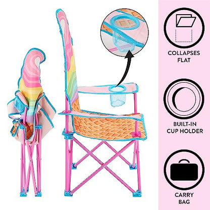 Heritage Kids Children's Figural Camp Chair (Ice Cream)