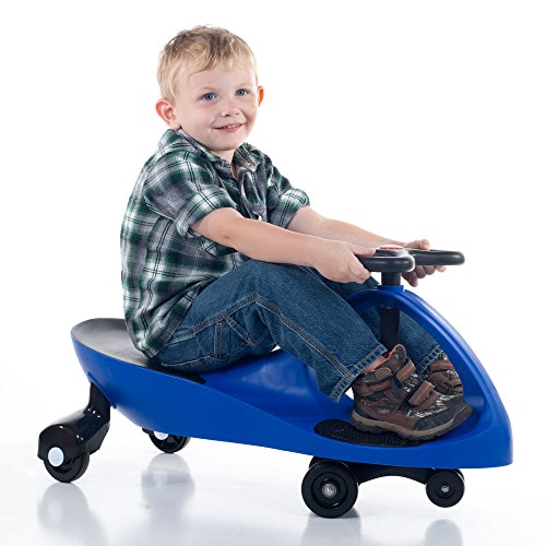 New Wiggle Car Ride On Toy by Lil’ Rider (Blue)