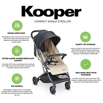 New Joovy Kooper Lightweight Baby Stroller (Sand)