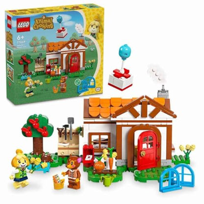 New Lego Animal Crossing Isabelle's House Visit Building Set 77049