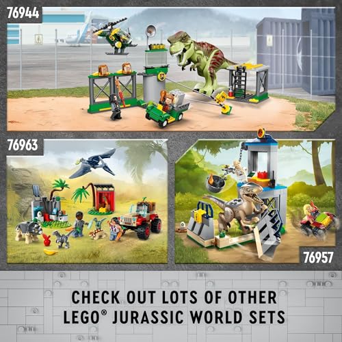 New LEGO Jurassic World Baby Dinosaur Rescue Center 76963