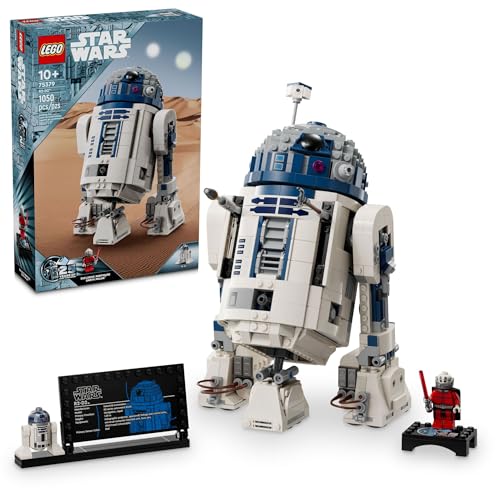 New LEGO Star Wars R2-D2 Brick Built Droid Figure 75379