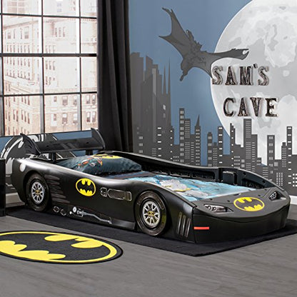 DC Comics Batman Batmobile Car Twin Bed by Delta Children