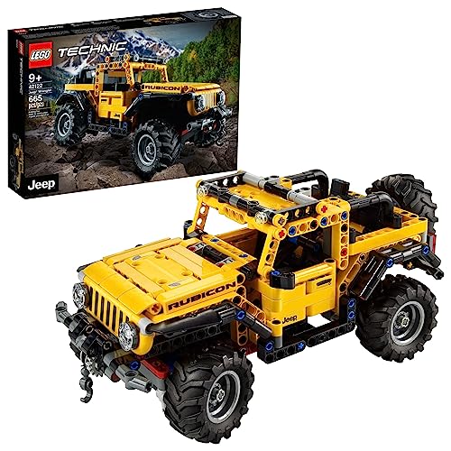 New LEGO Technic Jeep Wrangler 4x4 Toy Car 42122