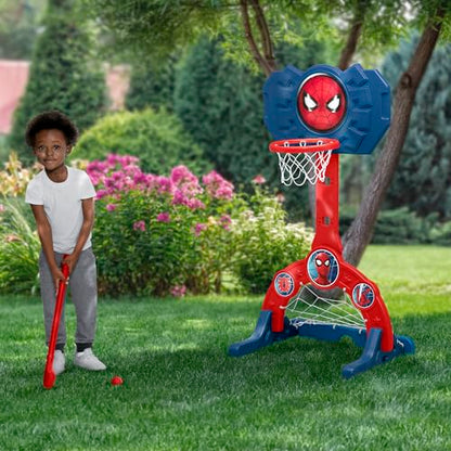 New Delta Children - Marvel Spider-Man 4-in-1 Sports Center (Red/Blue)