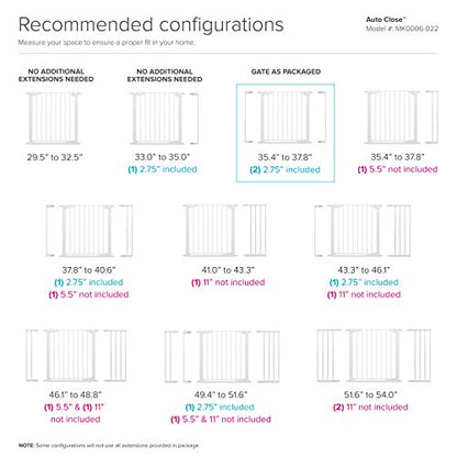 Munchkin® Baby Gate Extension (White)