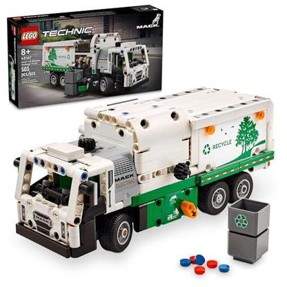 New LEGO Technic Mack LR Electric Garbage Truck Toy 42167