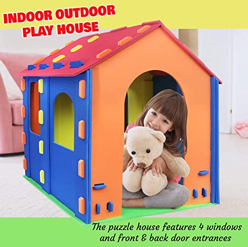 New Click N' Play Giant Kids Foam Playhouse Play Tent