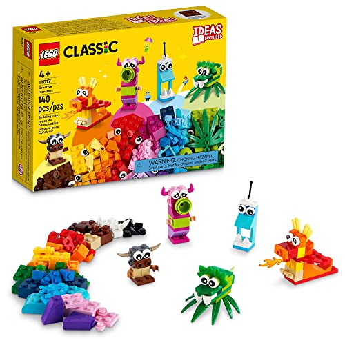 New LEGO Classic Creative Monsters 11017 Building Toy Set