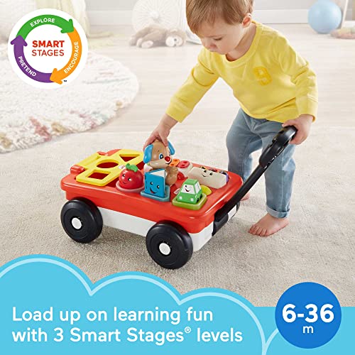 New Fisher-Price Laugh & Learn Baby & Toddler Toy Pull & Play Wagon