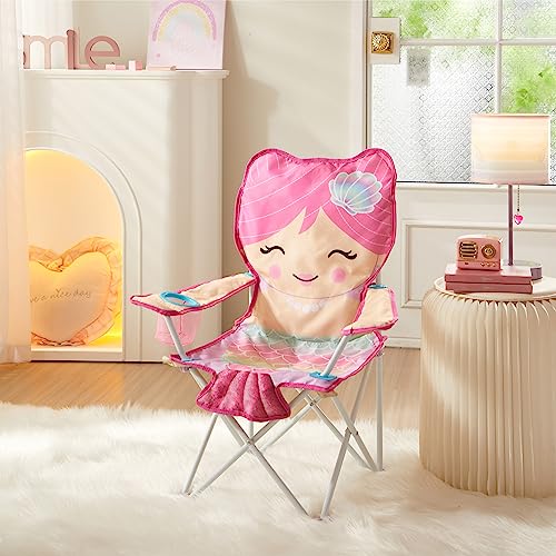 Heritage Kids Children's Figural Camp Chair (Mermaid)