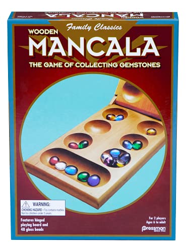 New Pressman Mancala - Real Wood Folding Set