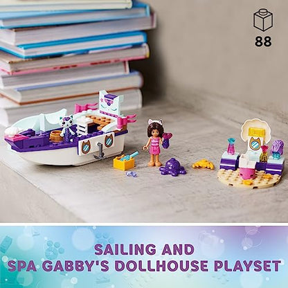 New LEGO Gabby's Dollhouse Gabby & MerCat’s Ship & Spa Building Toy 10786