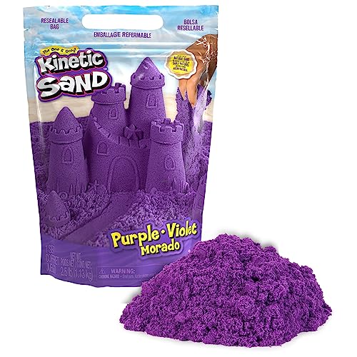 New Kinetic Sand, 2.5lbs Purple Play Sand (Purple)