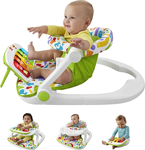 New Fisher-Price Portable Baby Chair Kick & Play Deluxe Sit-Me-Up Seat