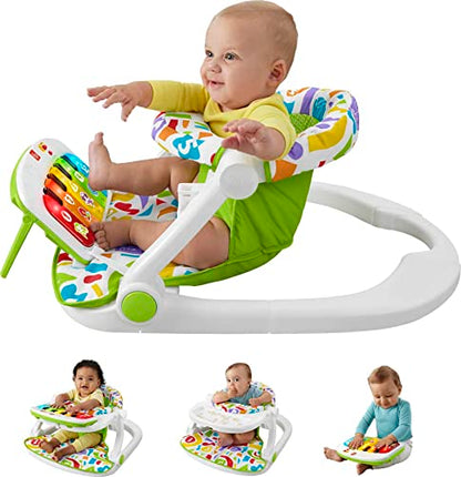 New Fisher-Price Portable Baby Chair Kick & Play Deluxe Sit-Me-Up Seat