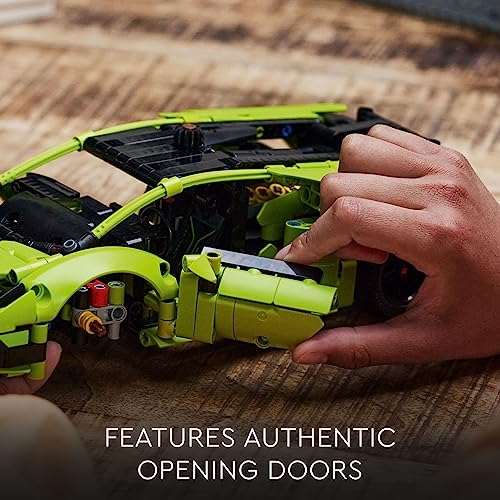 New LEGO Technic Lamborghini Huracán Tecnica Advanced Sports Car Building Kit 42161