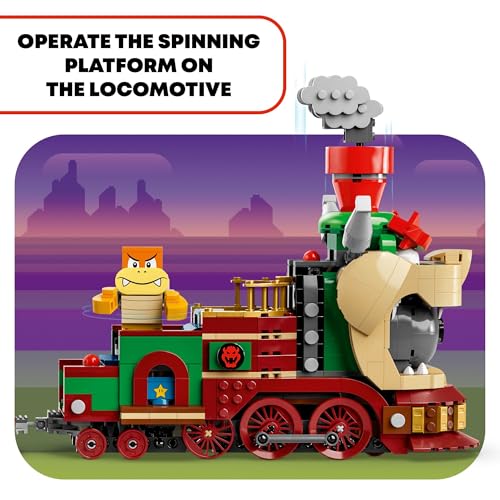 New LEGO Super Mario The Bowser Express Train Toy Playset 71437