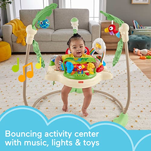 New Fisher-Price Baby Bouncer Rainforest Jumperoo Activity Center