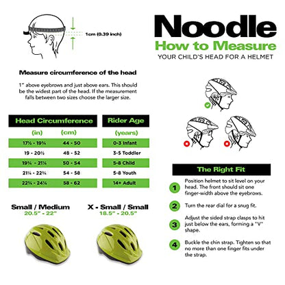 Joovy Noodle Bike Helmet (XS/S, Greenie)