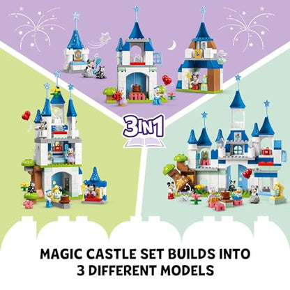 New LEGO DUPLO Disney 3in1 Magic Castle Building Set 10998