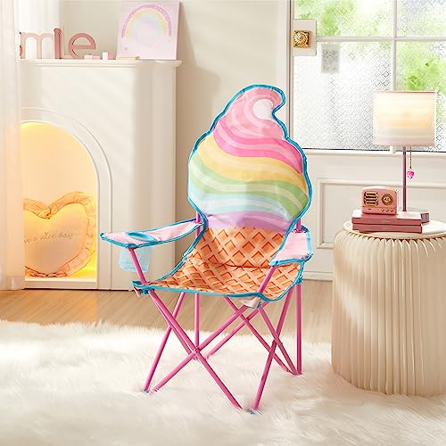 Heritage Kids Children's Figural Camp Chair (Ice Cream)