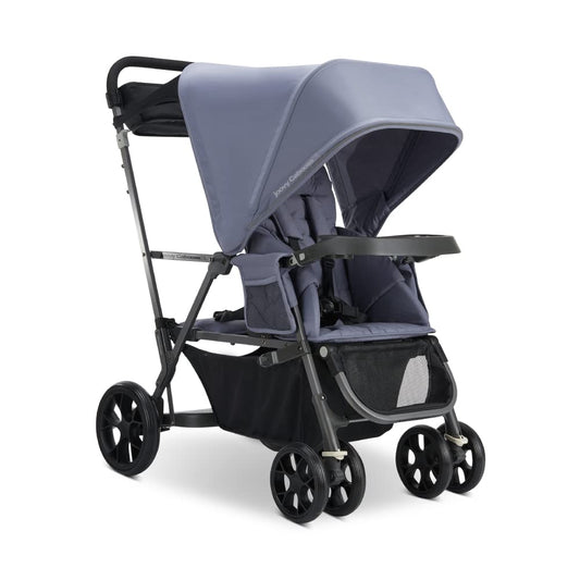 New Joovy Caboose Ultralight Sit and Stand Double Stroller (Slate)