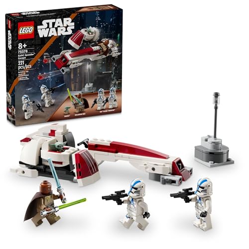 New LEGO Star Wars BARC Speeder Escape, Mandalorian Toy Building Set for Kids 75378