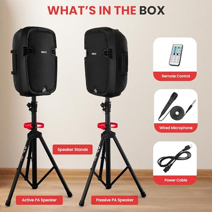 New Pyle Wireless Portable PA system - 1000W High Powered