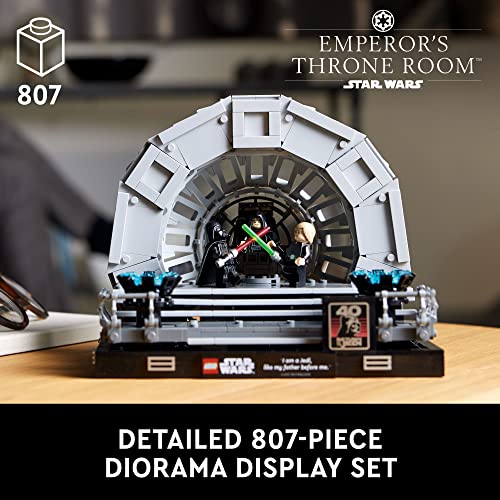 New LEGO Star Wars Emperor’s Throne Room Diorama 75352 Building Set