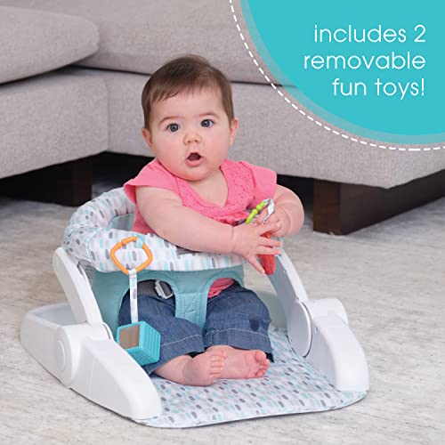 New Summer Infant Learn-to-Sit 2-Position Floor Seat (Rolling Stones)