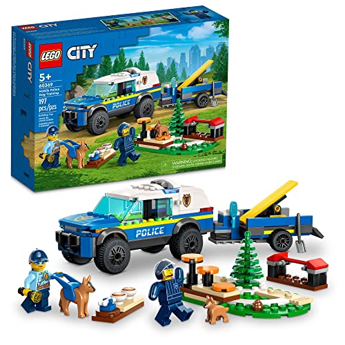 New LEGO City Mobile Police Dog Training 60369