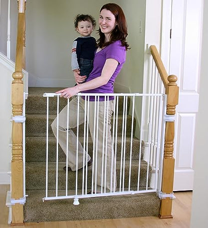 Regalo Extra Tall & Wide Stairway Gate 35" Tall