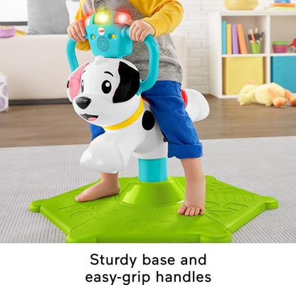 New Fisher-Price Toddler Ride-On Bouncer with Music & Lights