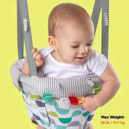 Bright Starts Playful Parade Door Jumper for Baby with Adjustable Strap