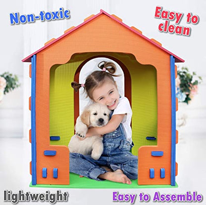 New Click N' Play Giant Kids Foam Playhouse Play Tent