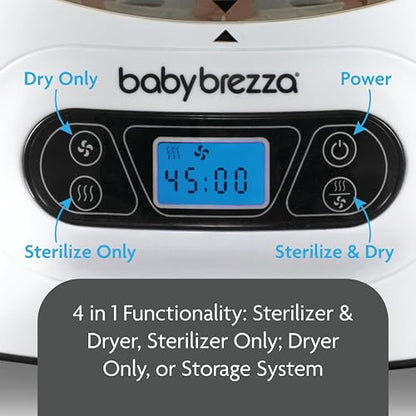 New Baby Brezza Baby Bottle Sterilizer and Dryer Machine