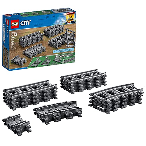 New LEGO City Tracks 60205-20 Pieces Extension Accessory Set