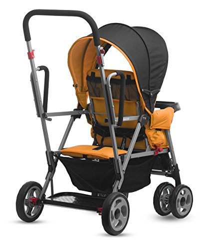 New Joovy Caboose Sit and Stand Double Stroller (Black)