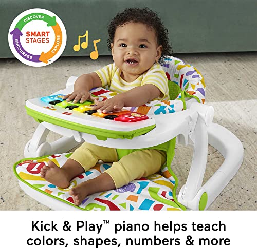 New Fisher-Price Portable Baby Chair Kick & Play Deluxe Sit-Me-Up Seat