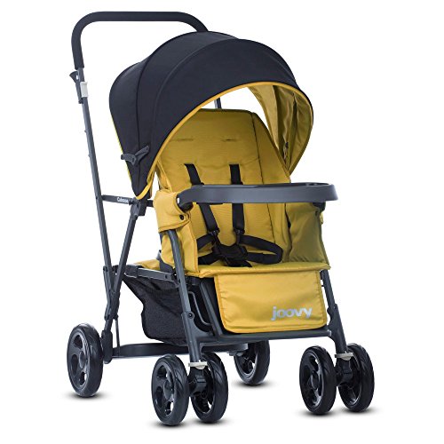 New Joovy Caboose Sit and Stand Double Stroller (Amber)