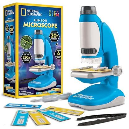 New National Geographic Junior Microscope for Kids