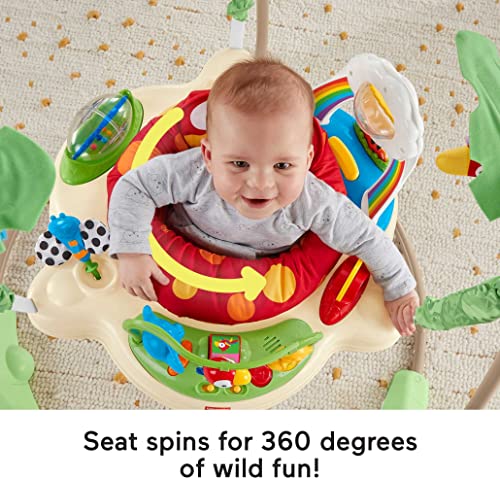 New Fisher-Price Baby Bouncer Rainforest Jumperoo Activity Center